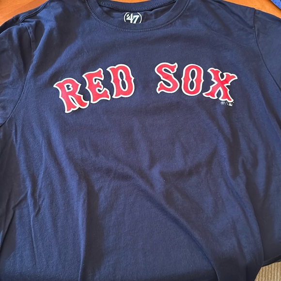 47 Other - Mookie Betts Boston Red Sox T-shirt size Adult medium worn once.
